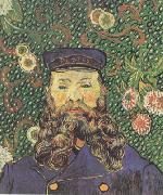 Vincent Van Gogh Portrait of the Postman Joseph Roulin (nn04) oil painting on canvas